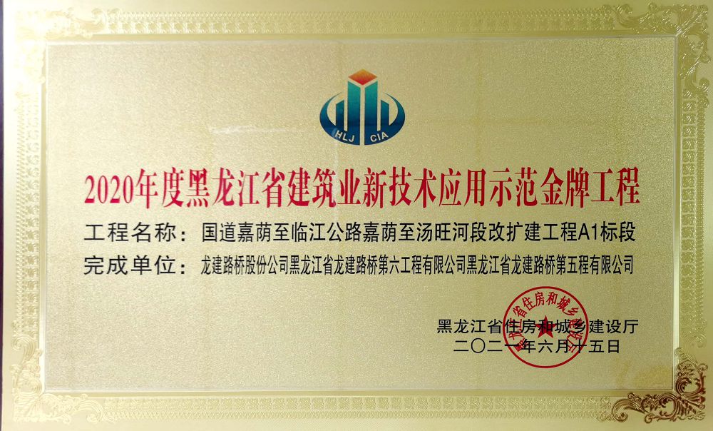 國道嘉蔭至臨江公路嘉蔭至湯旺河段改擴建工程A1標(biāo)段